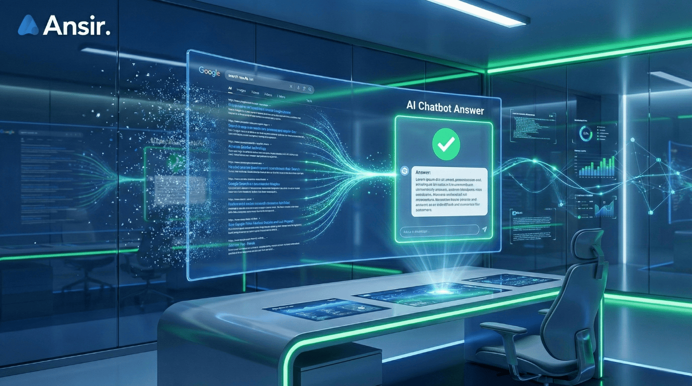 SEO가 사라진 2026년 마케팅 트렌드, 검색엔진 목록에서 AI 챗봇 답변으로 변화하는 모습