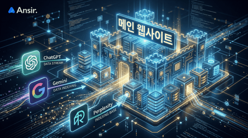 기존 검색 결과 리스트와 최신 AI 답변 화면의 비교 이미지